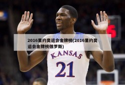 2016里约奥运会金牌榜(2016里约奥运会金牌榜俄罗斯)